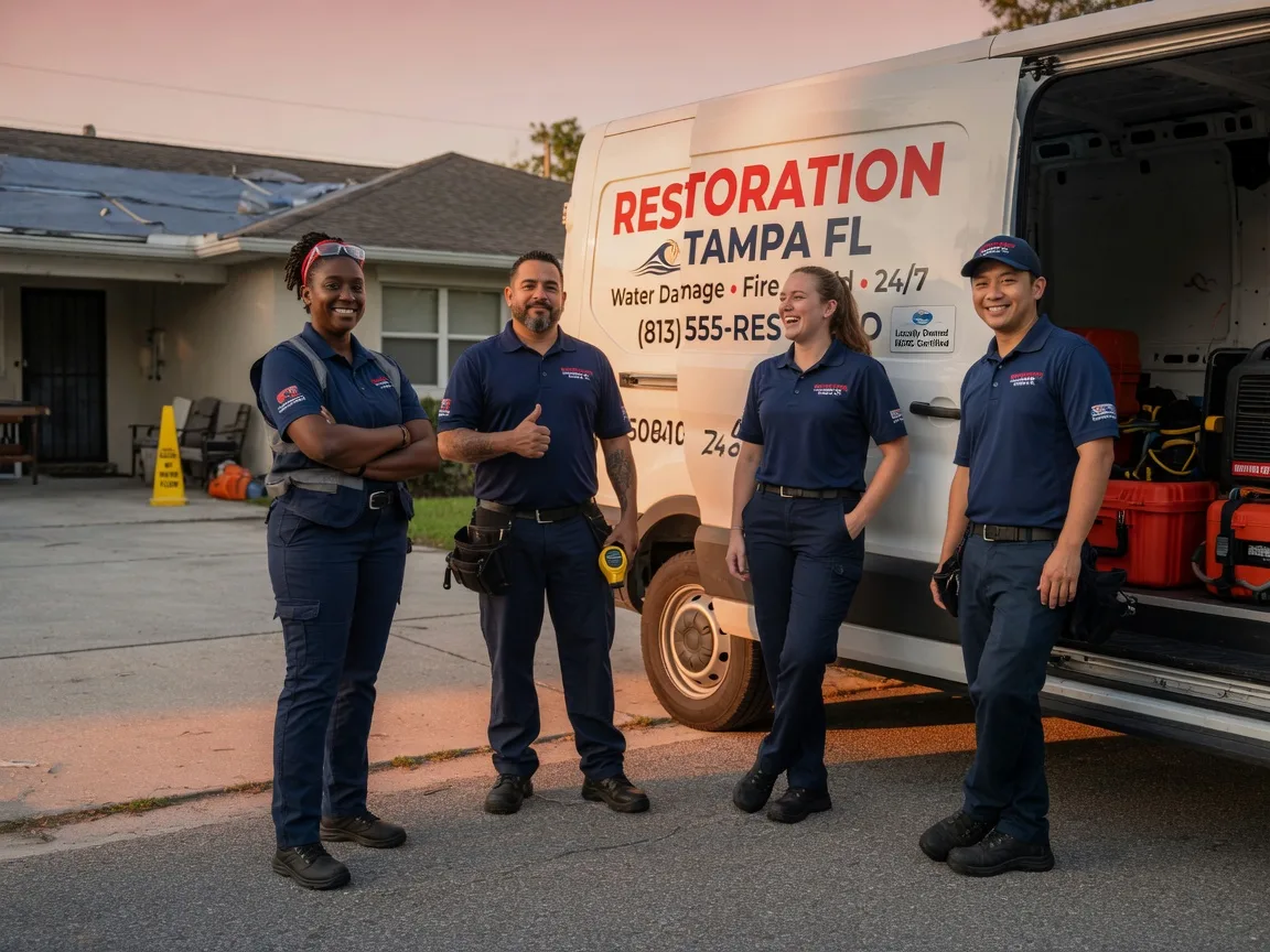 Water Damage Restoration company in Long Bottom, OH