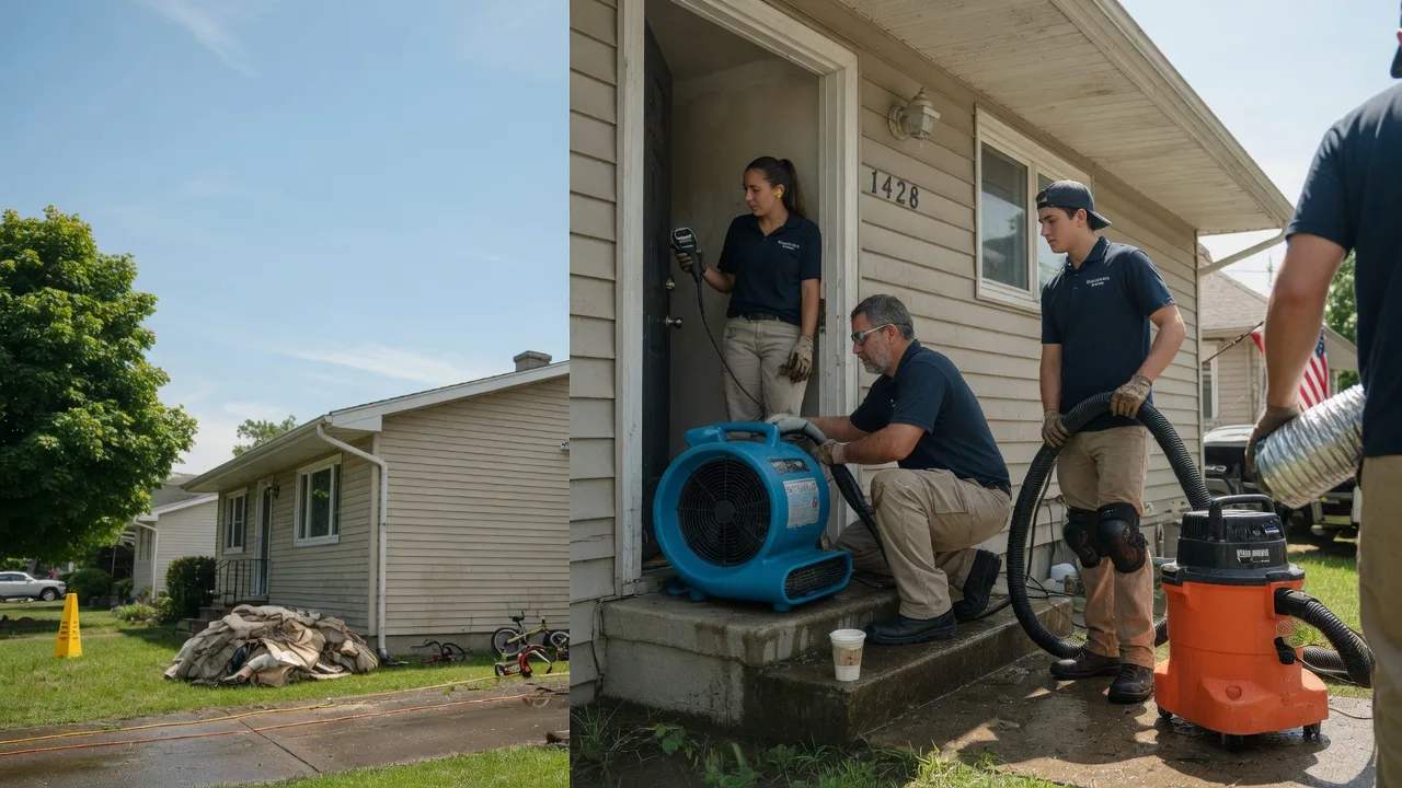 Water Damage Restoration in Long Bottom, OH near me